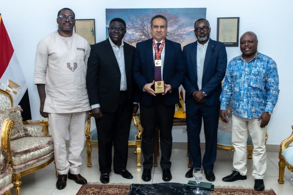 Egyptian Ambassador commends Ghana Armwrestling, calls for collaborative development