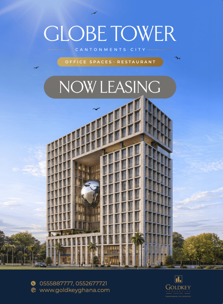 Globe Tower – A new landmark rises in Cantonments City
