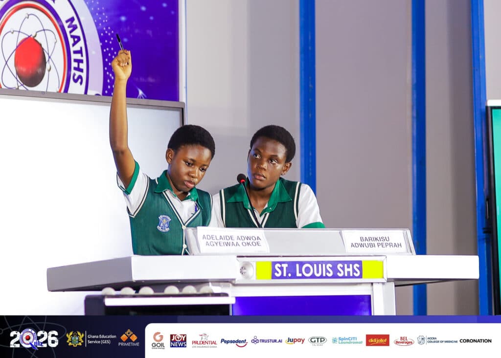 NSMQ 2026: Amaniampong’s ‘Onipa’ swaps camps for St. Louis, leads them to Day One’s highest score