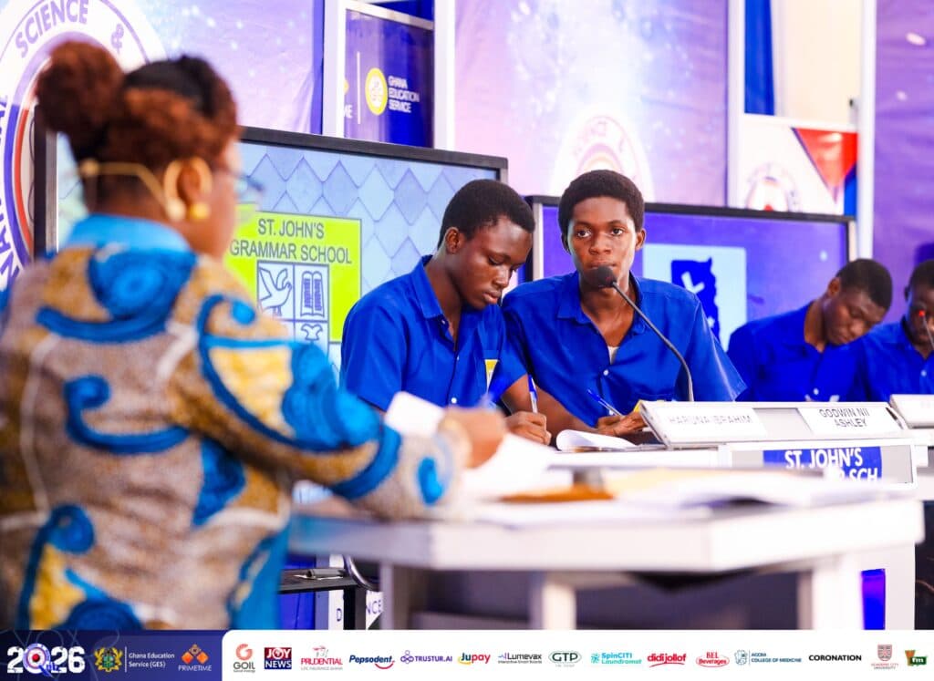 NSMQ 2026: St. John’s Grammar storms past St. Mary’s Sem., Zion College to reach one-eighth stage