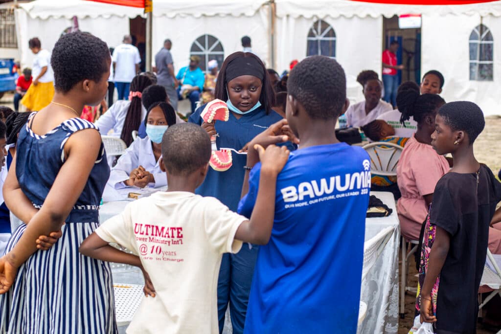 KNUST marks 75th anniversary with medical, one health outreach at Anwomaso