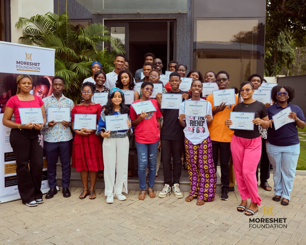 Moreshet Foundation, Canva Africa train Ghanaian youth in digital skills
