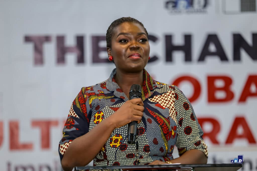 JoyNews’ Maame Esi Nyamekye Thompson hosts CDD’s Kronti ne Akwamu public lecture