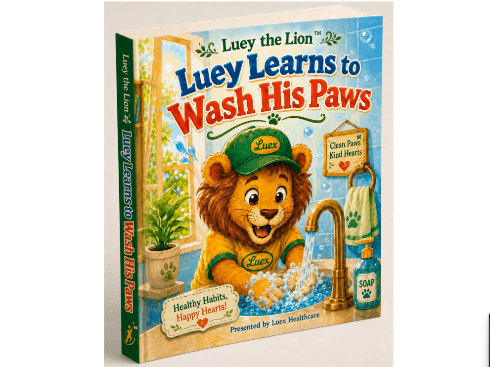 Luex Healthcare launches children’s health education book series with Luey the Lion
