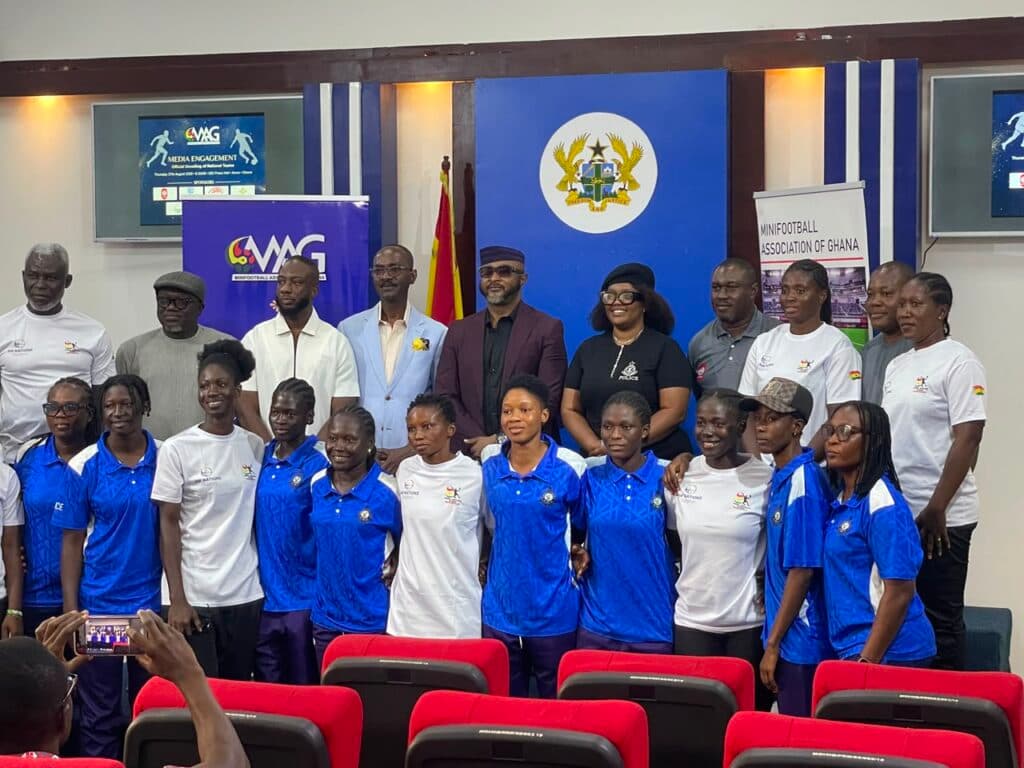 Minifootball Association of Ghana unveils women’s national team ahead of inaugural AFCON