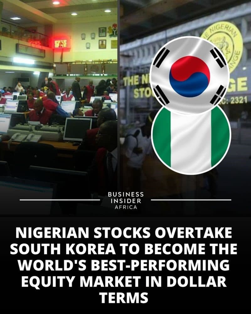 African markets rally with Nigeria’s stock exchange leading the world