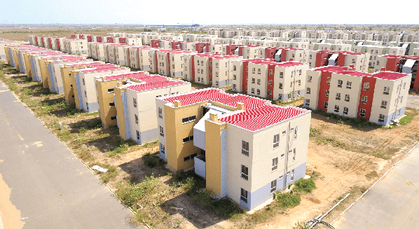 Mahama targets 700 Saglemi housing units for completion by March 2027