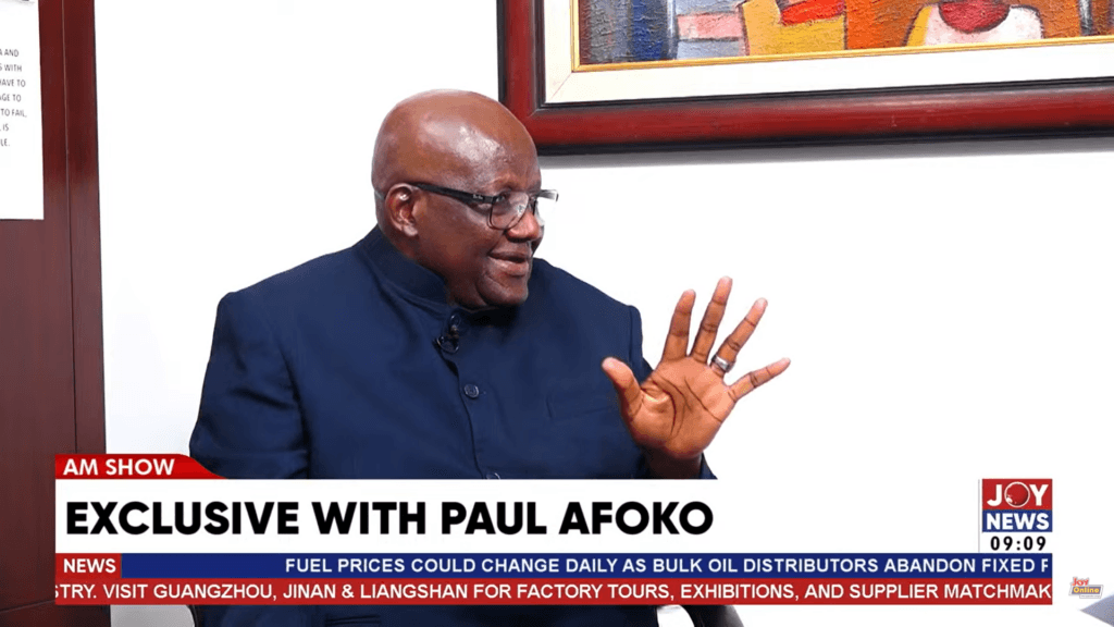 Paul Afoko blames NPP’s electoral decline on weak internal management