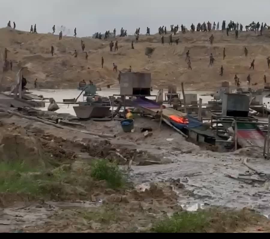 NAIMOS arrests 3, destroys 86 Chanfang machines in Ablebo galamsey sweep