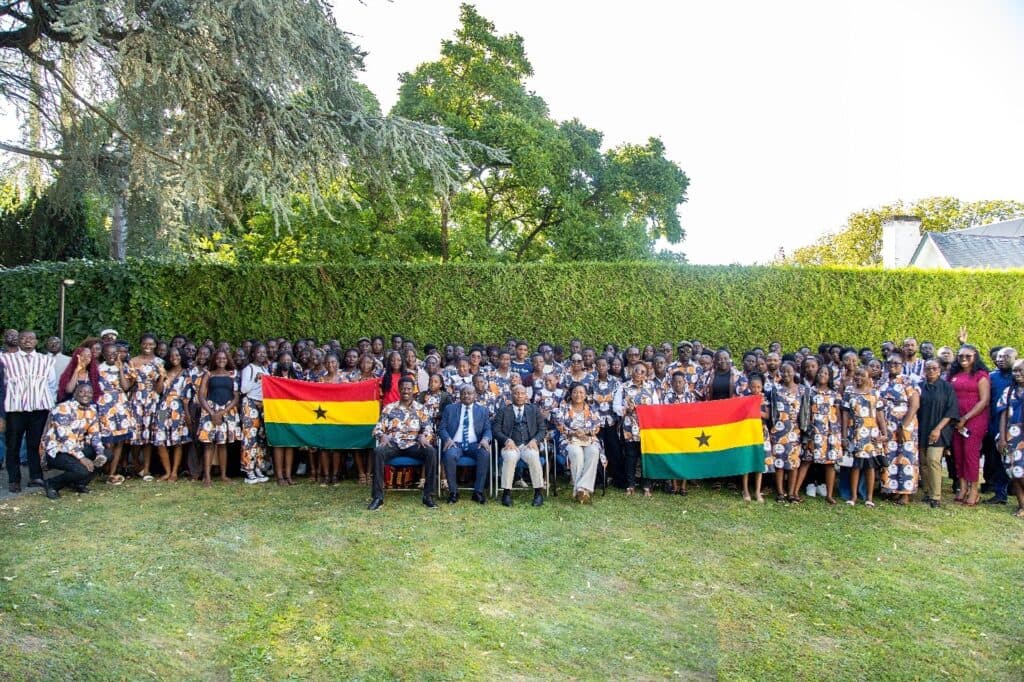 Edibeck Consult’s 128-member delegation visits Ghana Embassy in Brussels