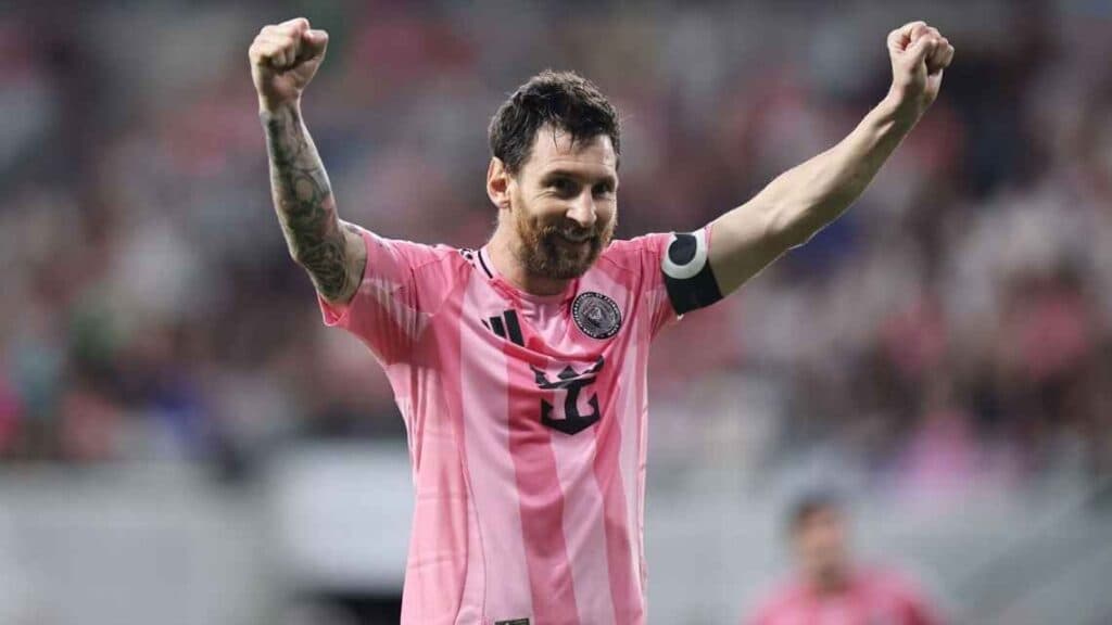 Lionel Messi scores 4 goals as Inter Miami net 7 in record win