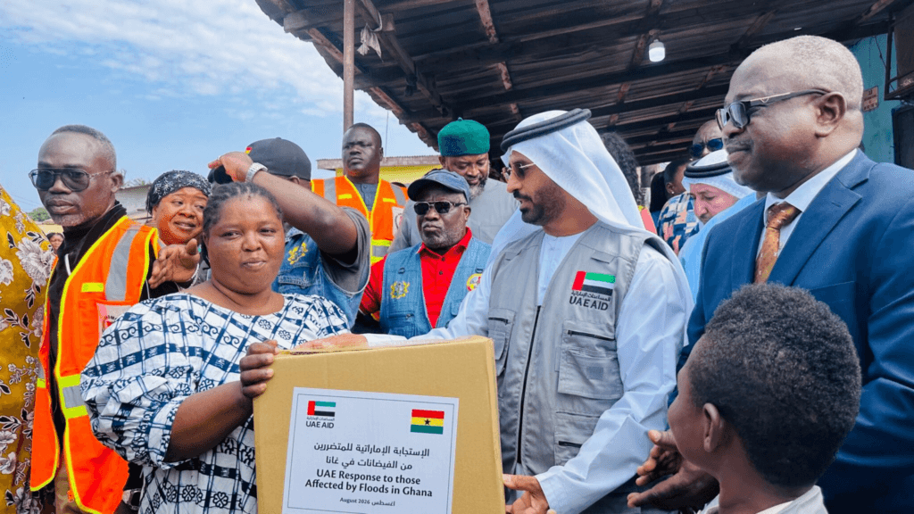 UAE donates relief items worth over GH¢12m to June 29 flood victims