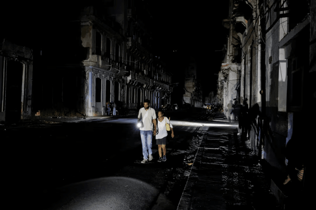Cuba’s national electricity grid collapses on Sunday