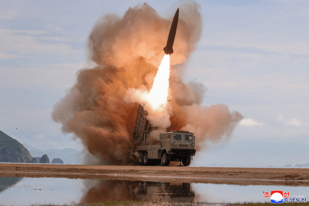 North Korea fires missile ahead of major US-South Korea drills