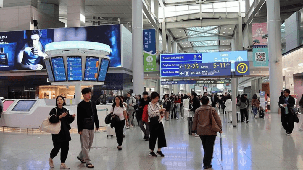 South Korea’s Incheon airport becomes world’s busiest for global traffic