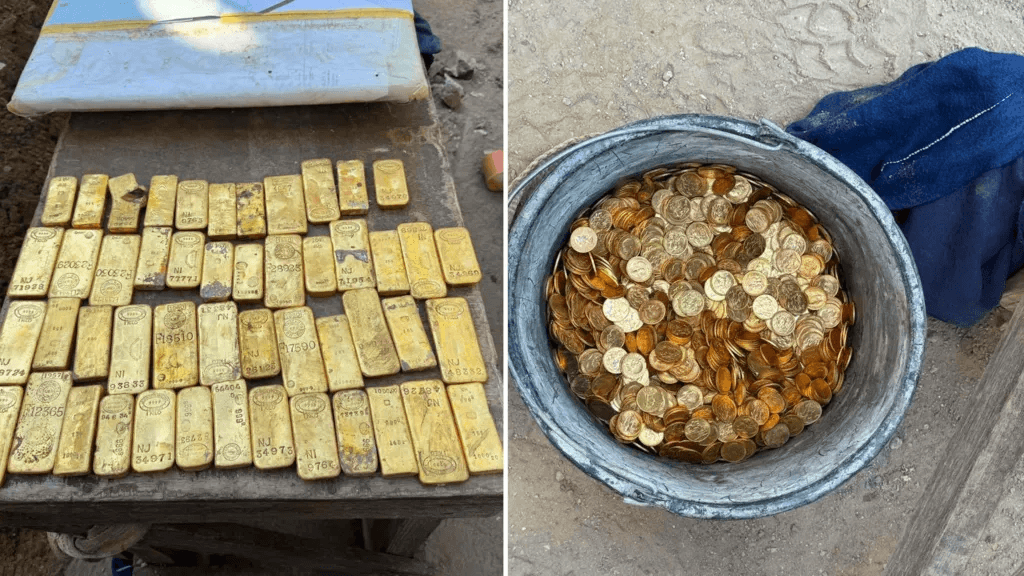 Builders unearth €9m gold stash sealed in walls of Belgian property