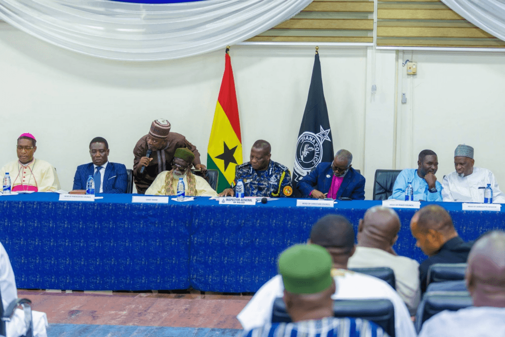 Photos: Police engage religious leaders at National Police Headquarters