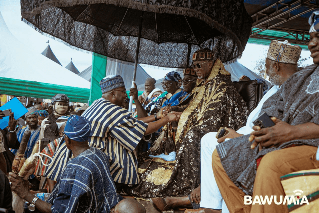 How Dr. Bawumia delivered touching tribute to late Ya-Na at the installation of Regent of Dagbon
