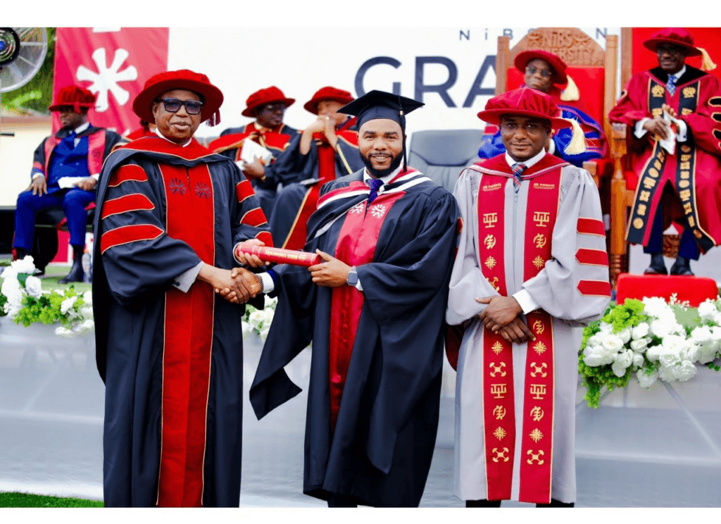 David Aziago graduates from NiBS, adding academic milestone to leadership recognition