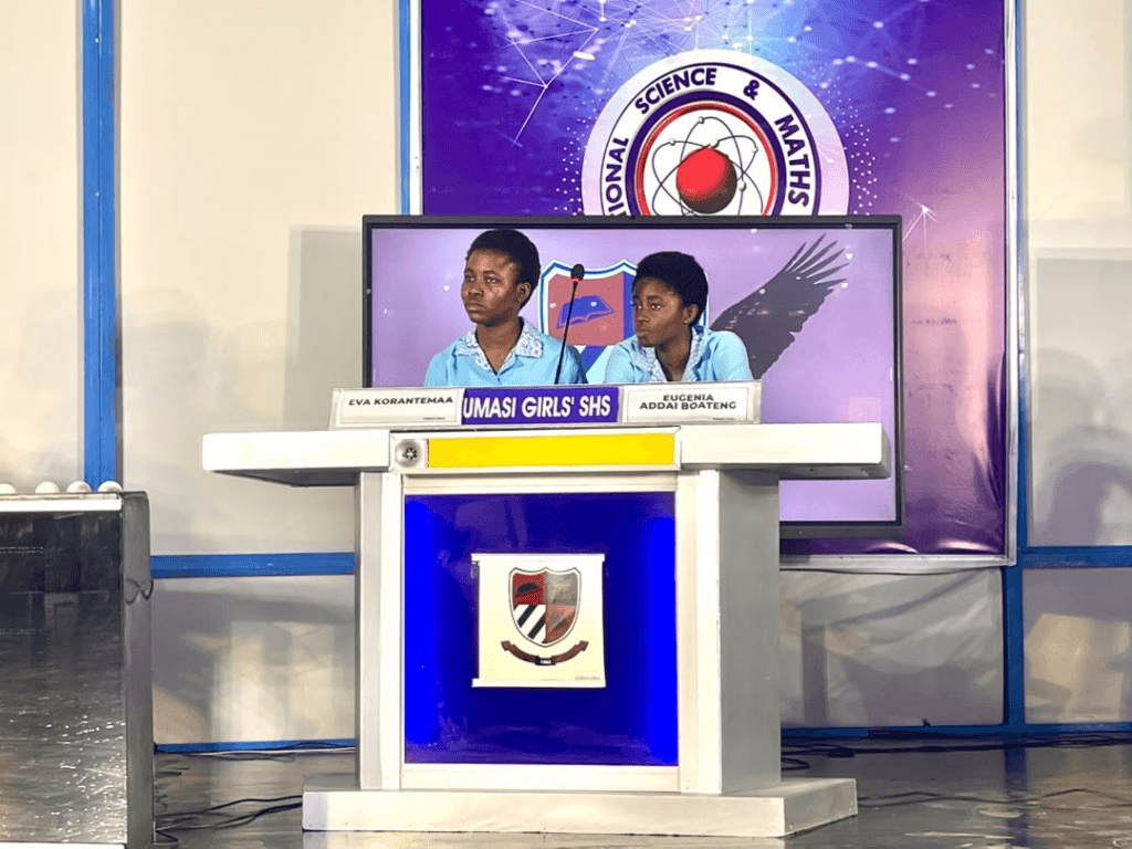 NSMQ: AHEMAA silence AHENEMMA! Kumasi Girls storm into One-Eighth stage as OKESS stumble