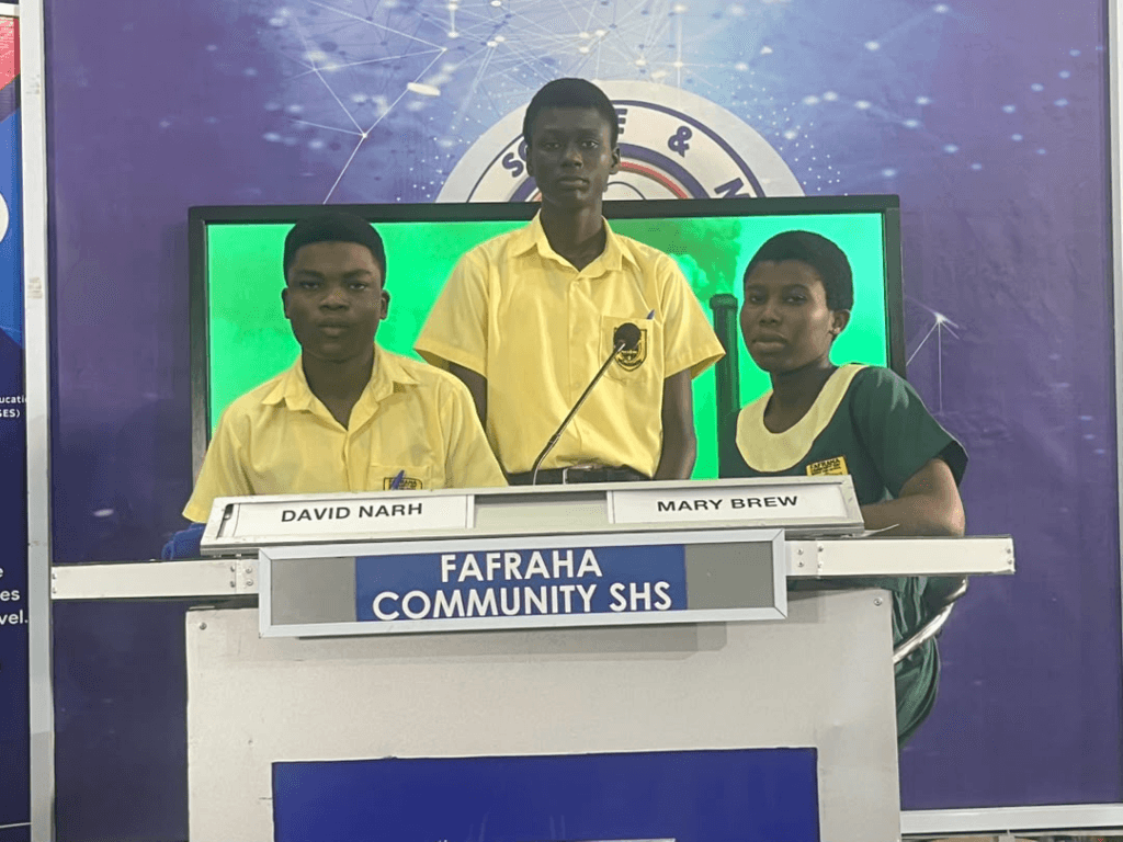 NSMQ 2026: Fafraha Community SHS defy odds to secure one-eighth spot