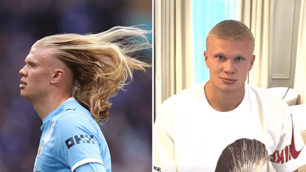 ‘New season, new trim’ – Haaland reveals buzzcut