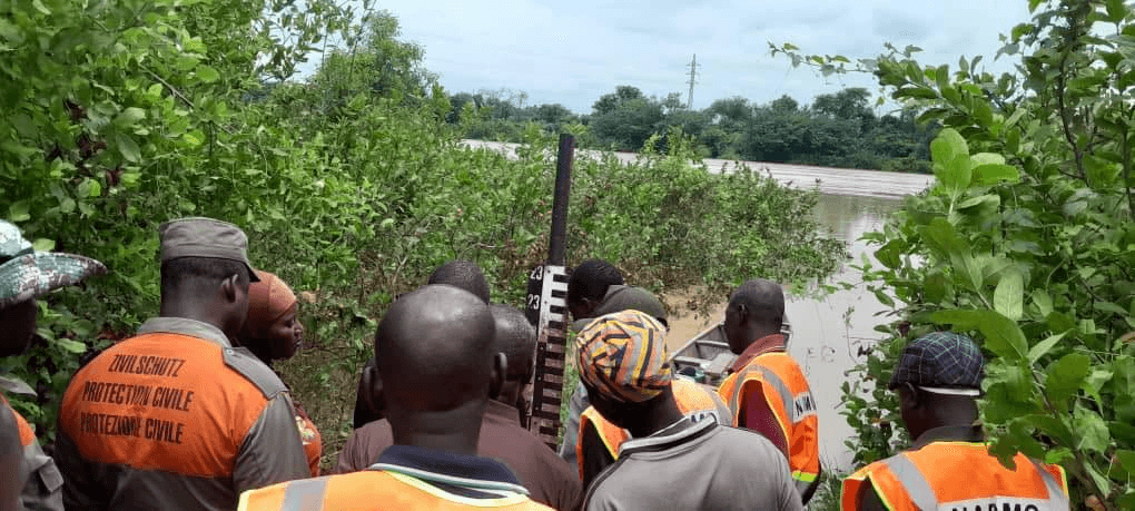 Nawuni River swells as NADMO warns of rising flood risk in Northern Region