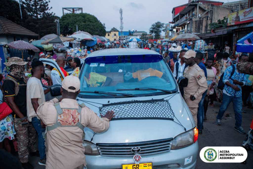 AMA arrests 6 drivers, mates for allegedly charging unapproved fares in Accra CBD