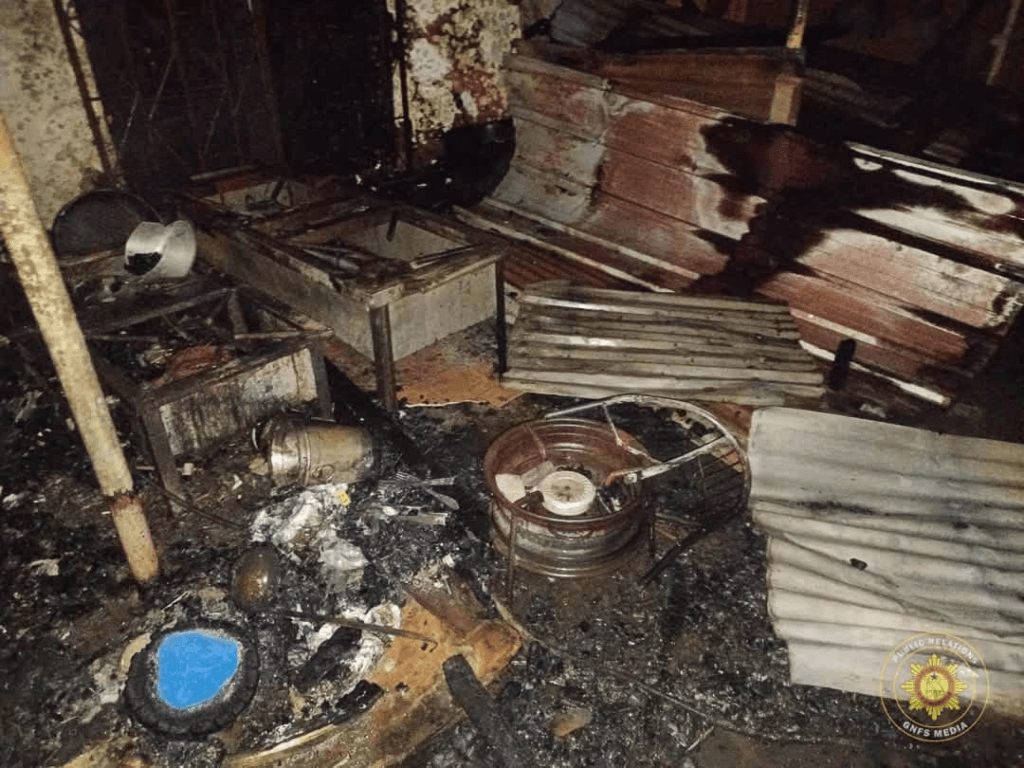 Fire guts chop bar at South Odorkor, no casualties recorded