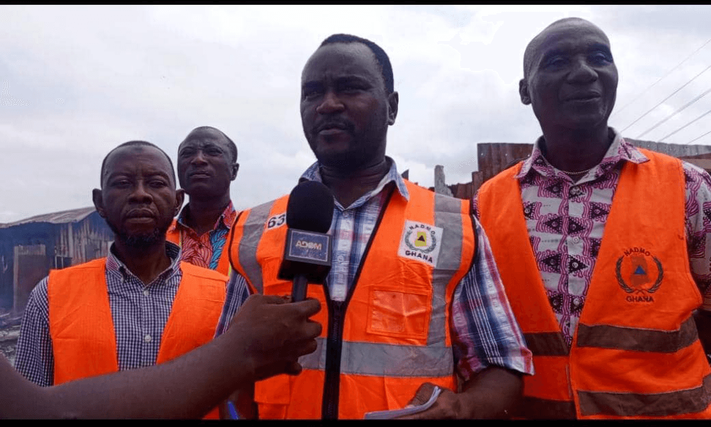Asawase fire: NADMO stops victims from rebuilding burnt homes