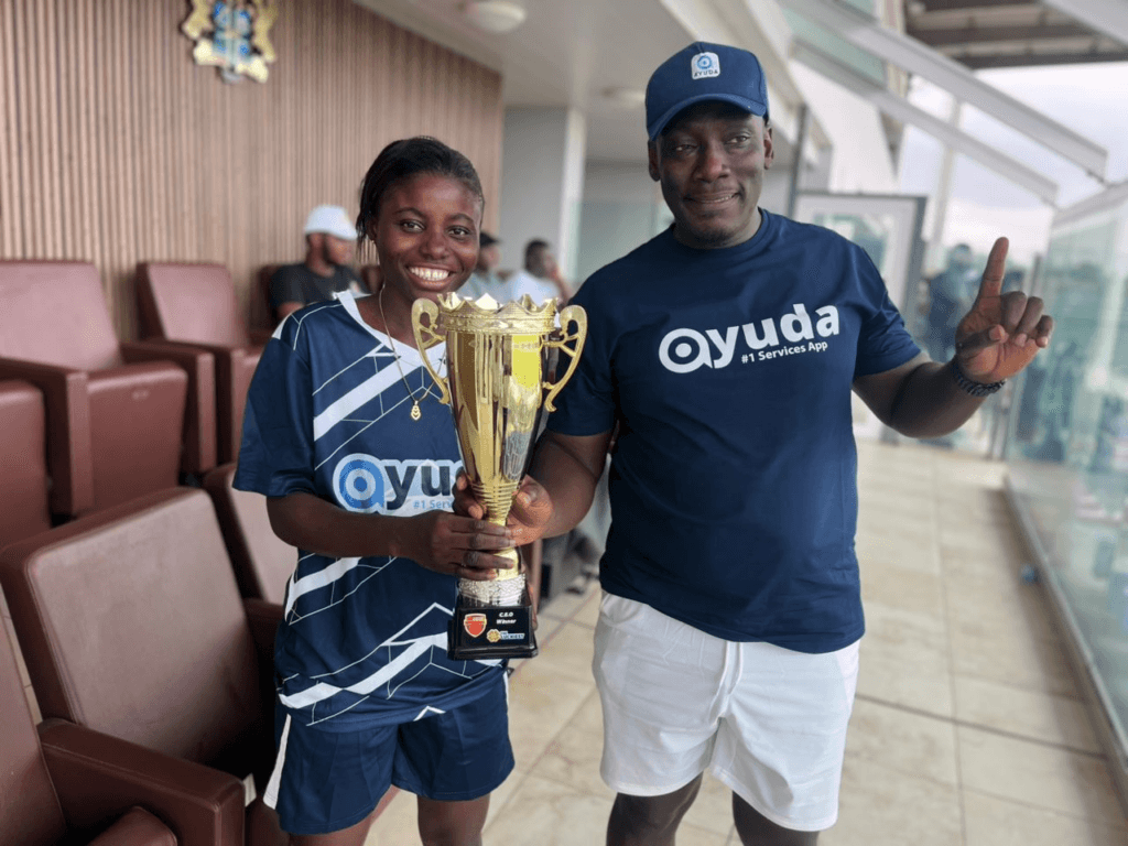 Ayuda CEO Benjamin Cyanano, Vida Adotey Akweley shine at JoySports CEO penalty shootout