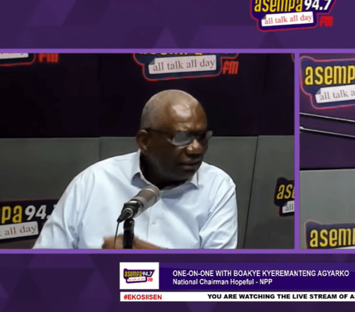 I am tired of being in opposition, my goal is to win in 2028 – Boakye Agyarko