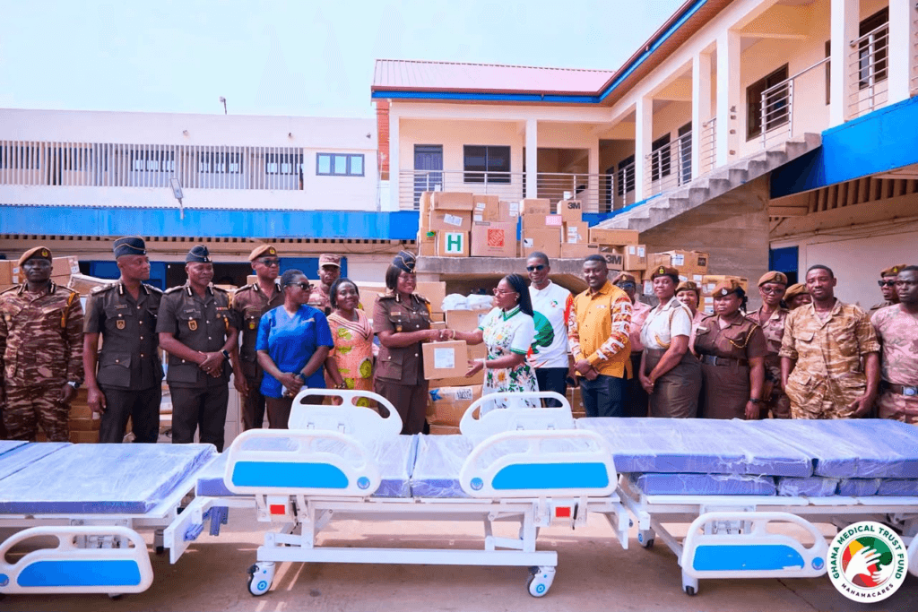 Ghana Medical Trust Fund delivers lifeline to Prisons with landmark medical donation