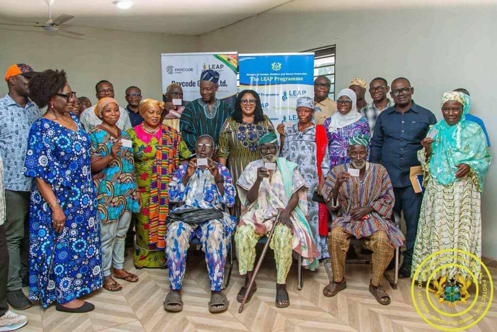 Gender Minister monitors LEAP enrolment exercise in Savelugu, Kumbungu