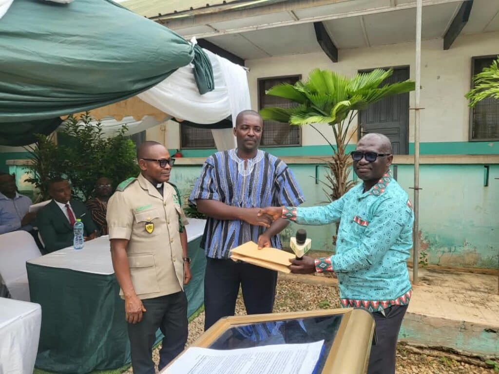 Proforest presents 22 motorbikes to boost forest protection in Ahafo Region