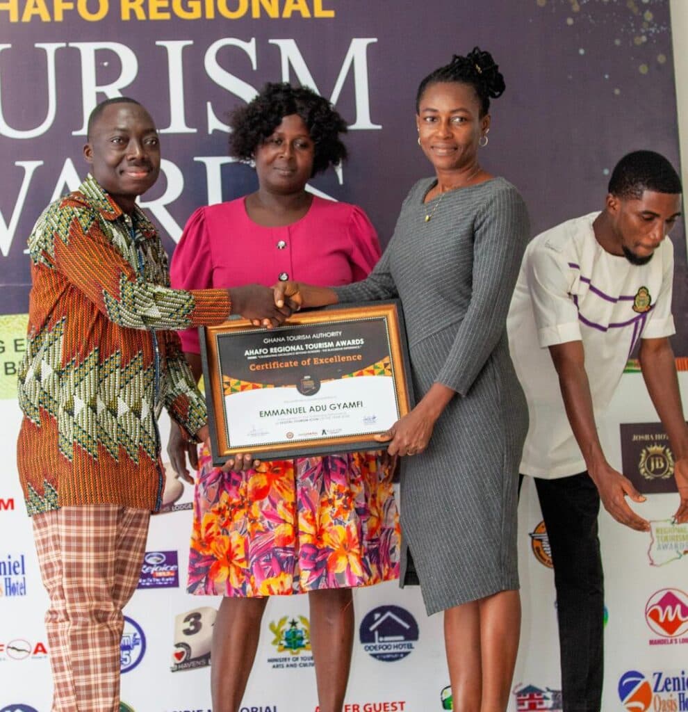 JoyNews’ Emmanuel Adu Gyamfi named Digital Tourism Icon of the Year in Ahafo Region