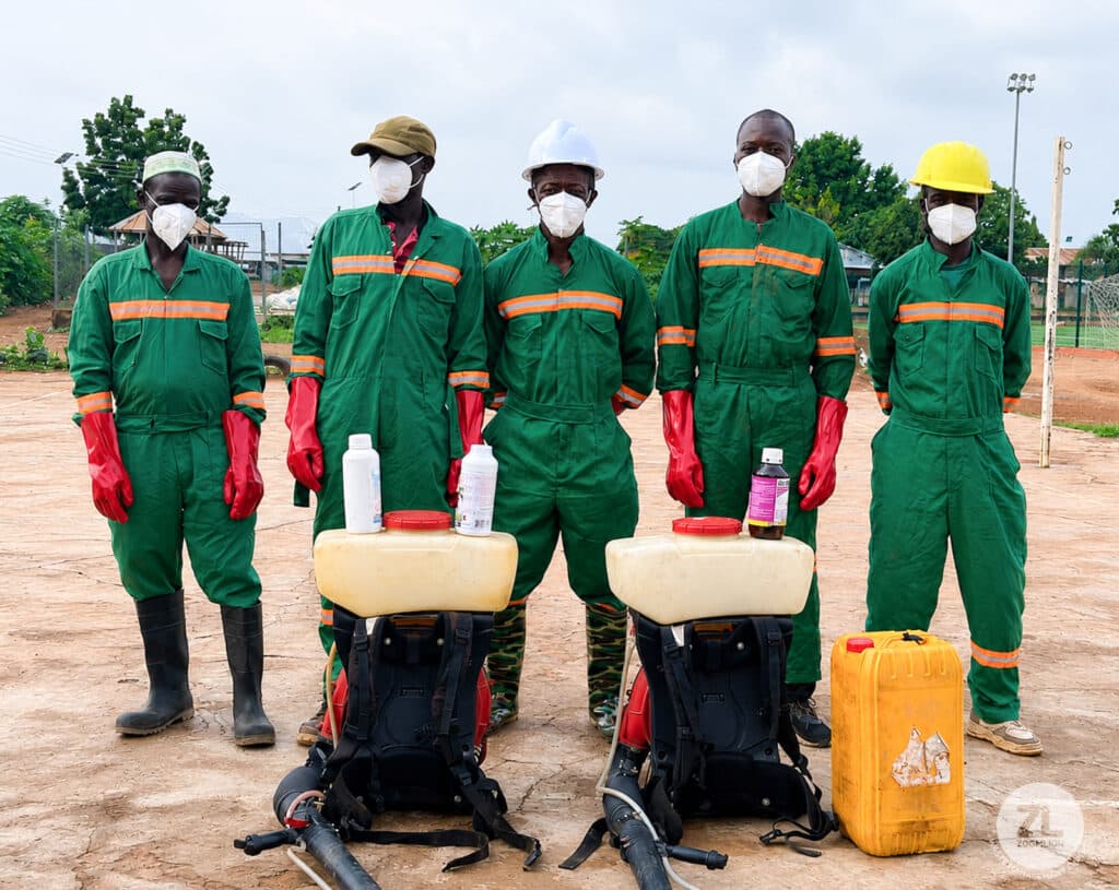 Zoomlion begins post-flood disinfection exercise in West Gonja to curb health risks