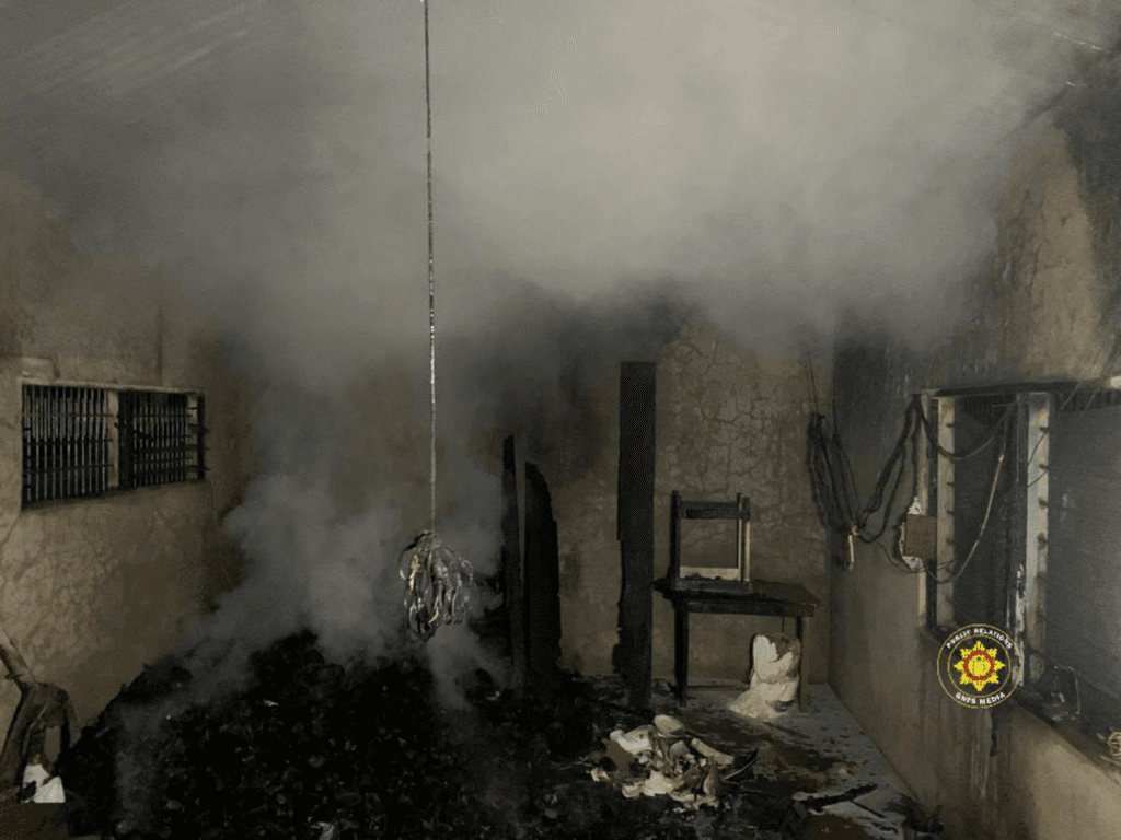 Gas explosion near Larteh school contained after fire outbreak