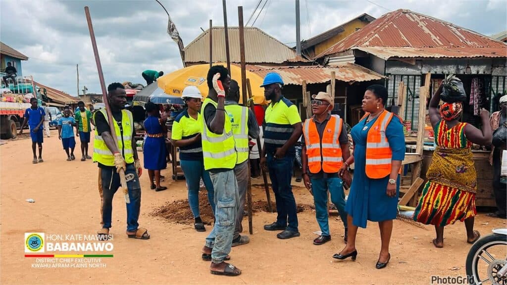 Kwahu Afram Plains North Assembly rolls out solar street lights to improve security and visibility