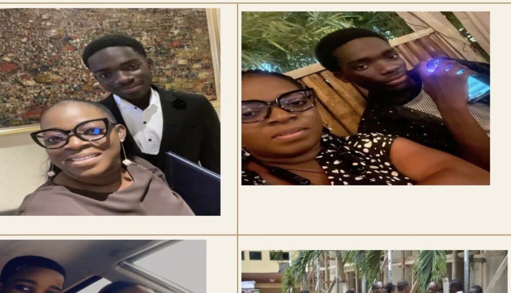 A Mother’s pain: Tribute by Ivan Baidoo’s mother