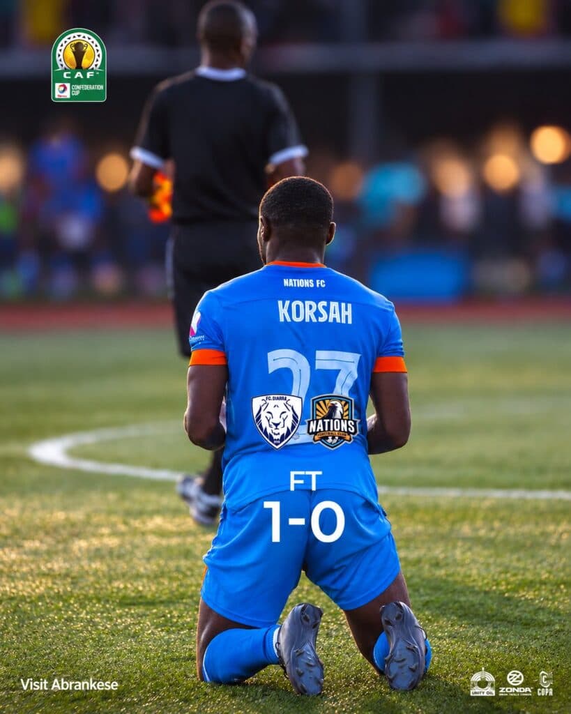 CAF Confederation Cup: Dennis Korsah confident Nations FC can overturn Mali defeat