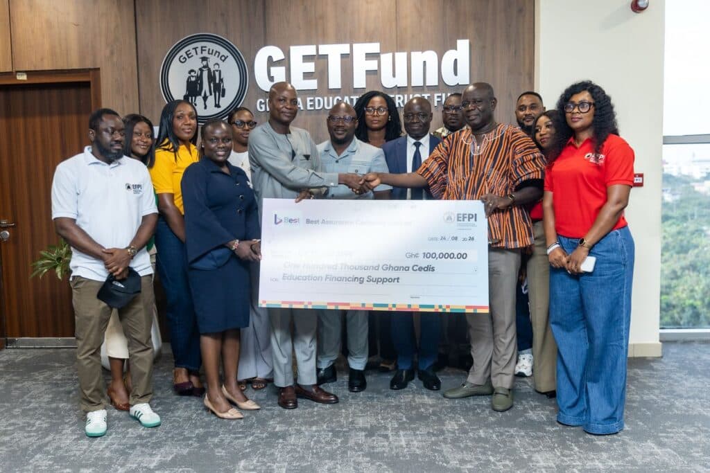 Best Assurance donates GH¢100,000 to GETFund to support education