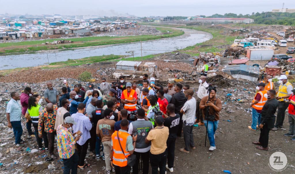 Ayariga rallies public, private sector support for Jamestown waste evacuation