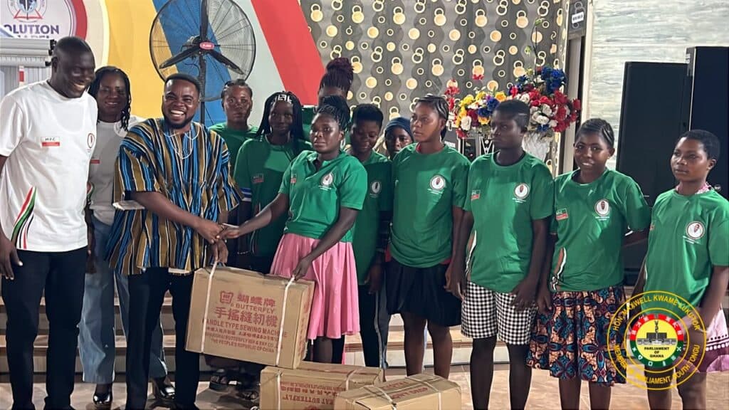 South Tongu MP launches apprenticeship programme for 159 young people