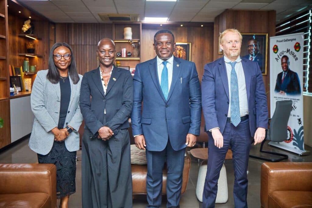 Sam George, French Ambassador discuss telecoms cooperation, digital investment