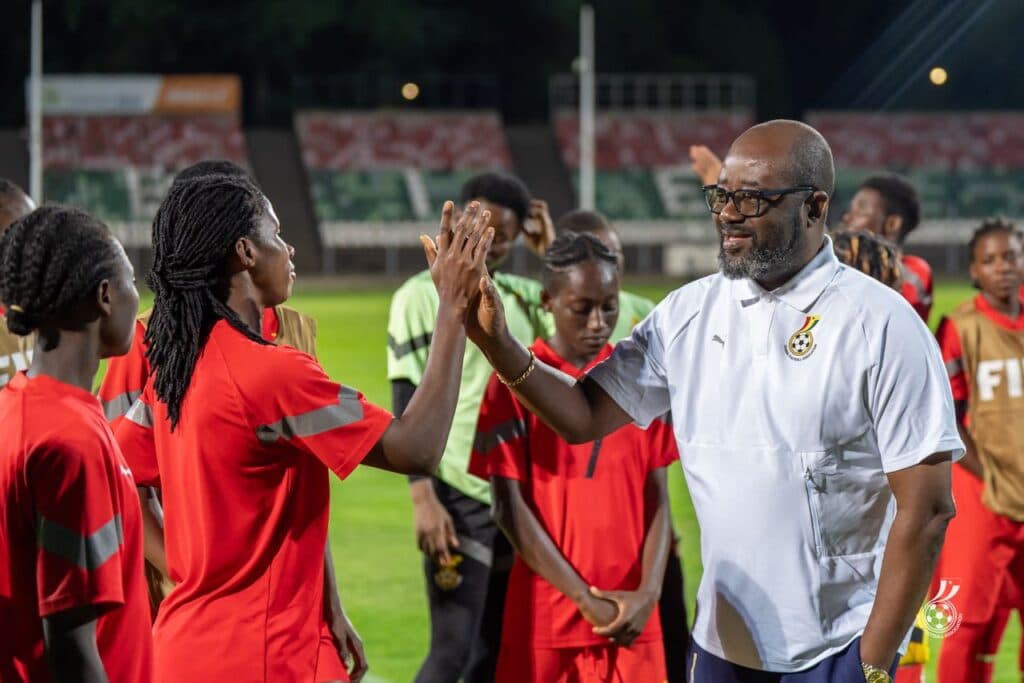 2026 U20 WWC: GFA Prez Kurt Okraku visits Black Princesses in Poland ahead of opener against Ecuador on Sunday