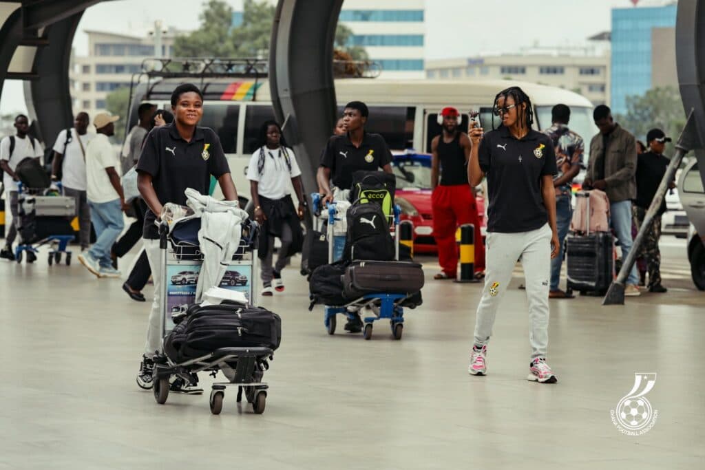 WAFU B U-17 Girls Cup: Black Maidens depart Accra for tournament in Yamoussokro