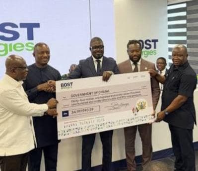 BOSTenergies reports strong 2025 performance, pays first-ever dividend to government