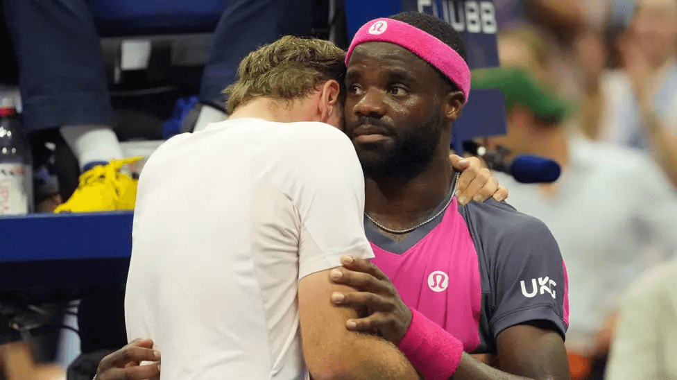 Tiafoe consoles tearful Michelsen after remarkable comeback