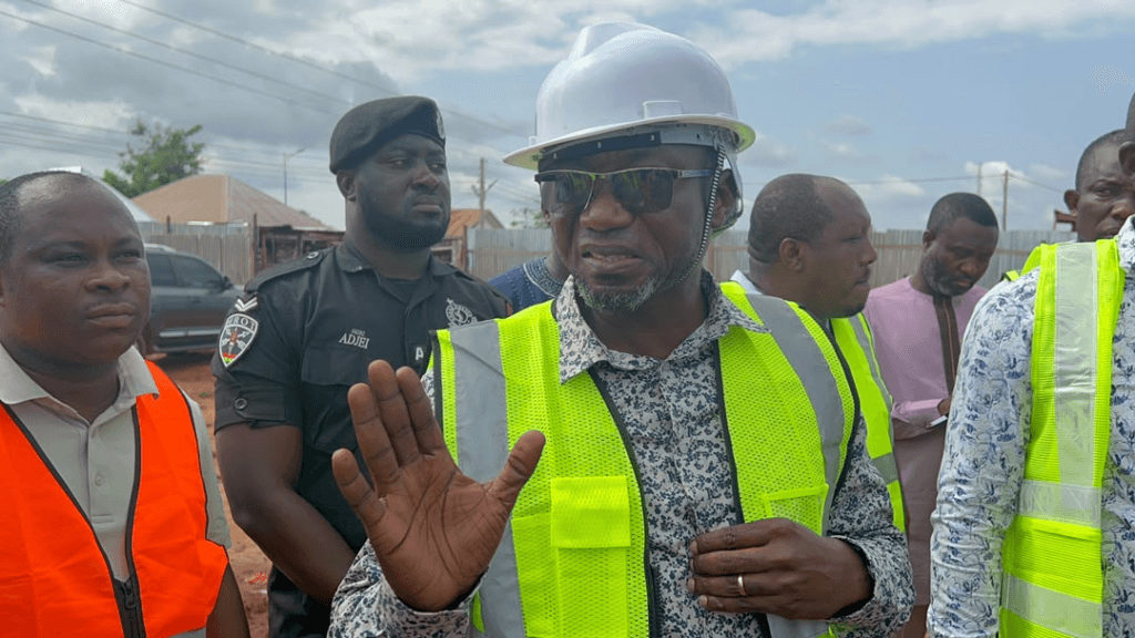 Nkoranza 24-hour economy market project 5% complete as minister threatens contract termination